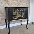 Queen Anne Dressoir/ Handbeschilderde Kastje thumbnail 3