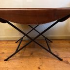 Lage Dambord Tafel Speeltafel Salontafel Vintage Frans thumbnail 5