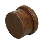 Design Mushroom Poef Opbergruimte De Sede Bruin Leer 57cm thumbnail 17