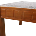Vintage Salontafel Met Koperen Plaat 'rappestad' thumbnail 13