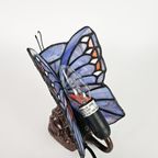 Mabrilux Lighting - 'Butterfly' - Tiffany Stijl - Glas En Lood - Brons - 2000 thumbnail 3