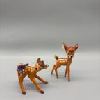 Set Vintage Disney Bambi Figuurtjes 2 Stuks thumbnail 3