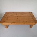 Japandi Stijl Vintage Zweedse Grenen Salon Tafel. thumbnail 5