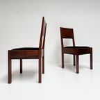 Haagse School Set Eetkamerstoelen Van Muntendam Voor Lov thumbnail 17