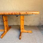 Rainer Daumiller Grenen Vintage Verlengbare Eettafel thumbnail 14