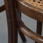 Set Van 5 Charmante, Zeer Elegante Antieke Thonet Design Bistro/ Eetkamerstoelen thumbnail 17