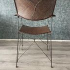 3X Vintage Yuzuru Yamakava Rap Chairs, Walnut Rattan thumbnail 16