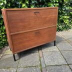 Simpla Lux Kast Dressoir Barkast Klepkast Jaren 60 thumbnail 2