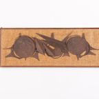 Brutalist Metal Wall Sculpture / Wanddecoratie / Muurdecoratie From Henrik Horst, Denmark 1970’s thumbnail 2