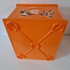 Jaren 70 Oranje Speelgoed Bak Box thumbnail 6