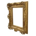 Vintage Houten Barok Rococo Stijl Lijst Klassiek Goud 35x29cm thumbnail 12