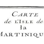 Ets - Kaart Van Martinique - 'Carte De L' Isle La Martinique - 18E Eeuw thumbnail 5
