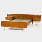 Vintage Mid Century Tweepersoons Bed Slaapkamer Set, 1960s thumbnail 3