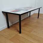 Vintage Tegeltafel, Salontafel, Mid Century Salontafel 05 thumbnail 8