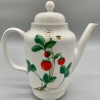 Vintage Koffiepot Strawberry Mz Porselein Czechoslovakia thumbnail 2