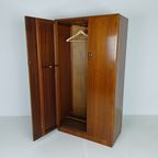 Prachtige Engelse Art Deco Burrnut-Garderobe thumbnail 14