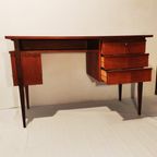 Mid Century Danish Modern Teak Desk, 1960. thumbnail 8