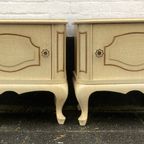 Set Van Twee Vintage Nachtkastjes, 49 Cm Hoog Prijs/set thumbnail 4