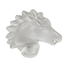 Sevres - Made In France - Frosted Glass - Paperweight - Kristal - Geëtst Merk - 1960'S thumbnail 7