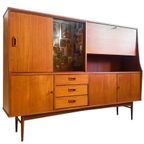 Deens Design Vintage Highboard Vitrinekast 1960’S thumbnail 4