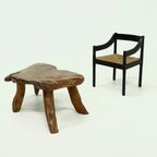 Xl Brutalist Tree Trunk Coffee Table 1960s thumbnail 10