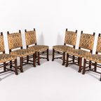 Set Of 6 Swedish Grace Chairs thumbnail 2
