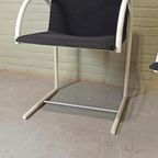 Set Van 2 Vintage Cirkel Stoelen, Metaform, Postmodern thumbnail 16