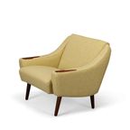 Geherstoffeerde Deens Design Vintage Fauteuil By Johannes Andersen, 1960S thumbnail 4