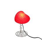 Pop Art - Nfk Verlichting - Hart - Tafellamp - 80's thumbnail 5