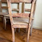 4x Bistrostoelen Stoelen Keukenstoelen Frans Landelijk thumbnail 12