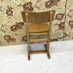 Houten Casala Stoeltje Kinderstoel Schoolstoel Vintage thumbnail 5