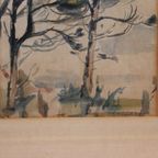 Liesbeth Margaretha Asbeek Brusse (1901-1996) - Aquarel thumbnail 4