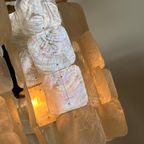 Capiz Hanglamp Kroonluchter Vintage Opaline Parelmoer thumbnail 7