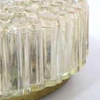 Glashütte Limburg Plafondlamp Plafonniere Amberkleurig Vintage thumbnail 14