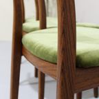 4X Vintage Deens Design Eetkamerstoelen - Henning Kjærnulf, Jaren '60 | 01274 thumbnail 9