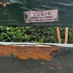7 Vintage Antieken Franse Bistro Tuinstoelen Tuinstoel thumbnail 6