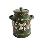 Vintage Hongaarse Volkskunst Keramiek Rumtopf, Jaren '60 thumbnail 3