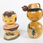 Vintage - Japan - Kokeshi - Aantal 13 - Design Umeyoshi Yamgishi - 1950-1970 thumbnail 8