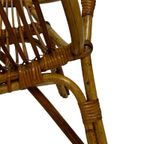 Vintage Set Van 4 Rotan Fauteuils Rohe Noordwolde 1960 thumbnail 18