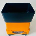 Vintage Retro Weegschaal Pooso Oranje Zwart thumbnail 5