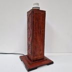 Embossed Leather Table Light, 1970S thumbnail 5