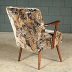 Vintage Cocktailfauteuil – Velours – Jaren 60 thumbnail 6