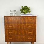 Scandinavisch Vintage Teak Fineren Ladekast Maloy thumbnail 7