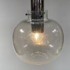 Glazen Space Age Hanglamp, Glashütte Limburg, Duitsland 1970'S thumbnail 3