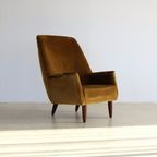 Vintage Easy Chair | Fauteuil | Jaren 60 | Denemarken thumbnail 12