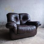 2 Midcentury Leather Club Chairs thumbnail 12