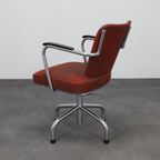 Bureaustoel Met Voetenbankje Paul Schuitema Fana 1960s thumbnail 10