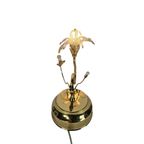 Hollywood Regency Stijl - Messing - Verguld - Kristal - Wandlamp - 80S thumbnail 4
