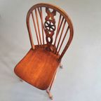 4 X Wheelback / Windsor Chairs / Marked thumbnail 5
