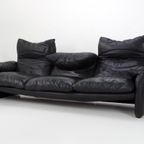 Cassina Maralunga 3-seater – Early Edition 1970s thumbnail 3